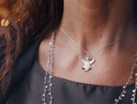 Collana Amen Donna Croce Del Sud in Argento Zircone A3BB - A3BB